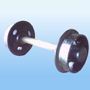 1T、1.5T礦車(chē)輪對(duì)